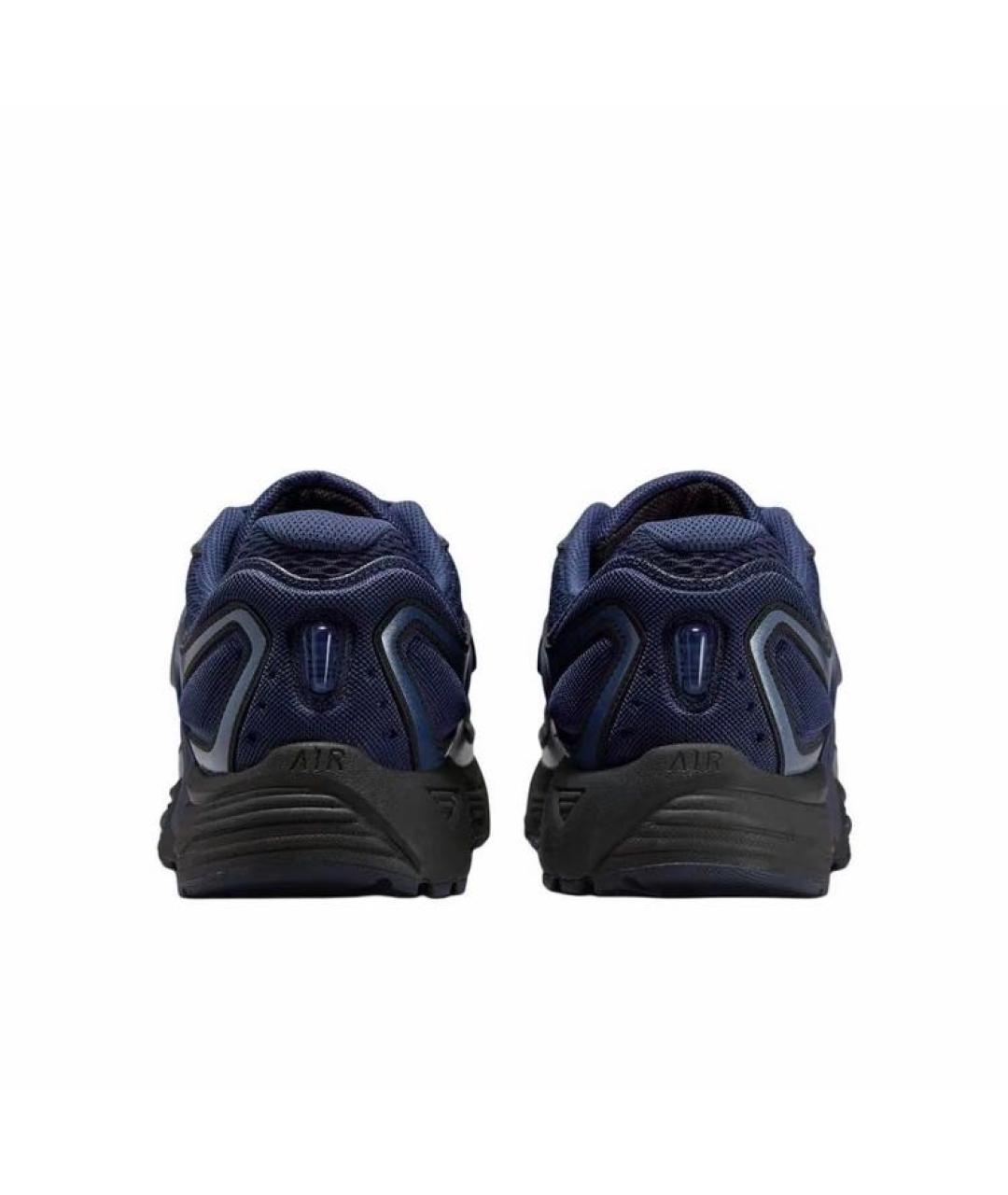 NIKE Темно-синие текстильные низкие кроссовки / кеды, фото 4