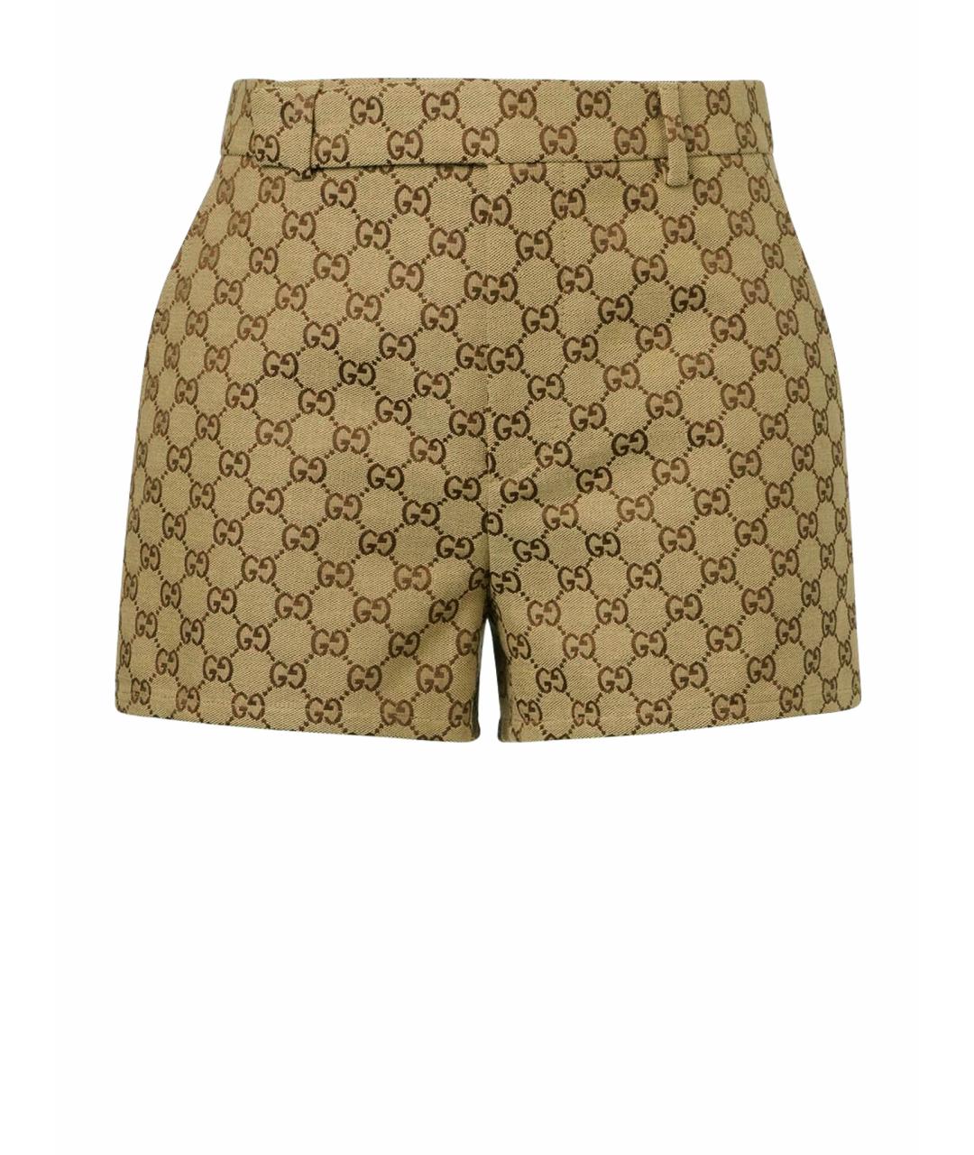 GUCCI Бежевые шорты, фото 7