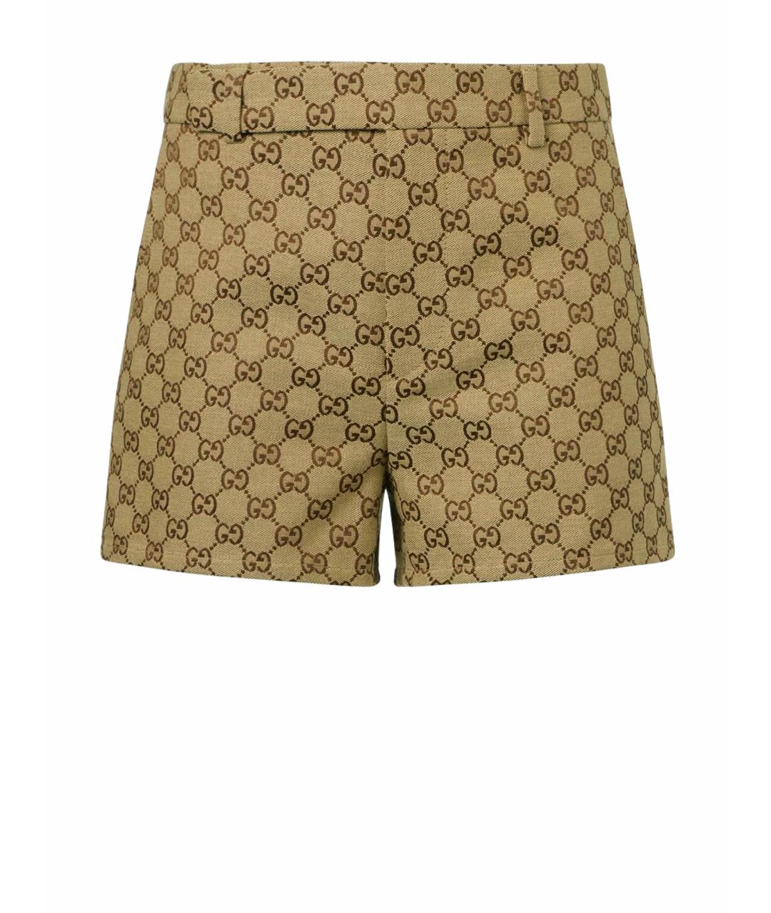 GUCCI Бежевые шорты, фото 1