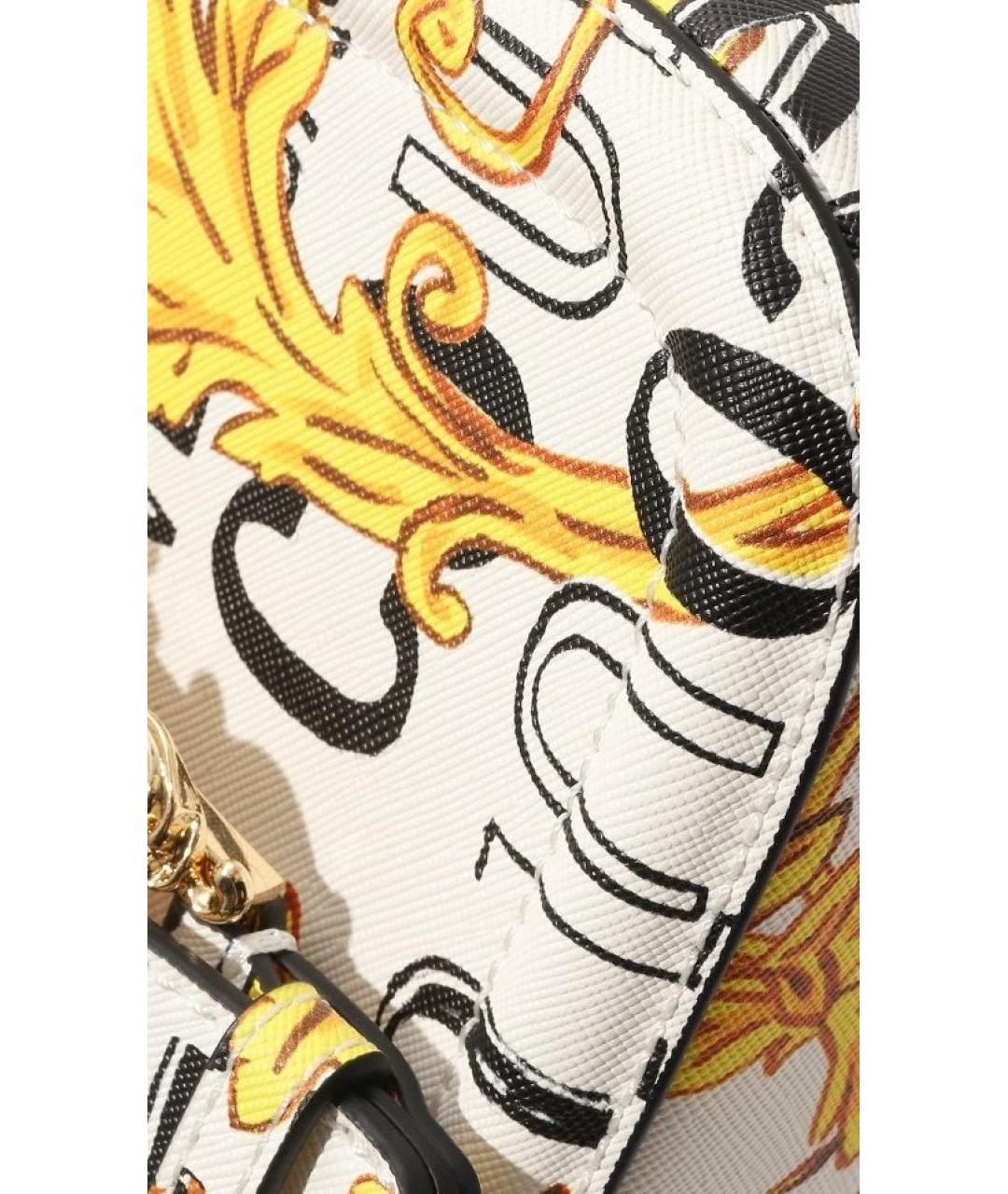 VERSACE JEANS COUTURE Желтая сумка через плечо, фото 3