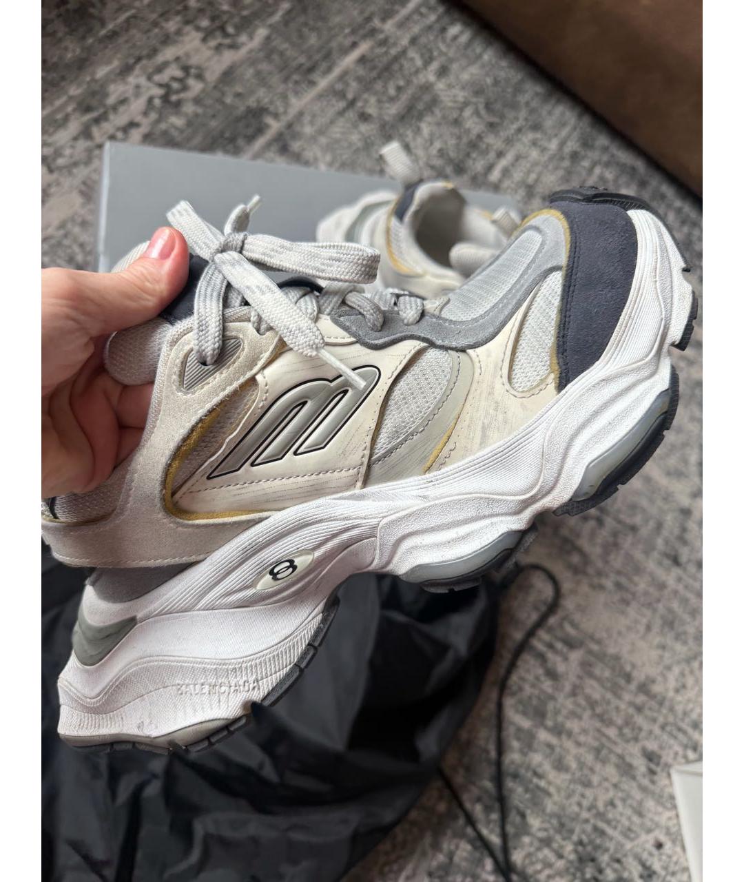 BALENCIAGA Серые кроссовки, фото 3
