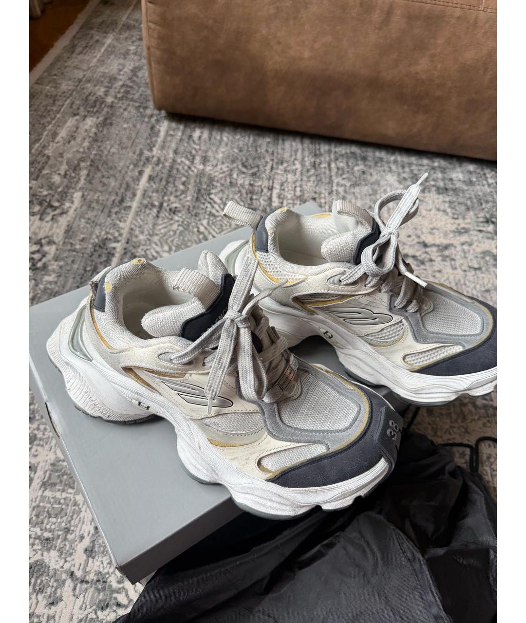 BALENCIAGA Серые кроссовки, фото 2