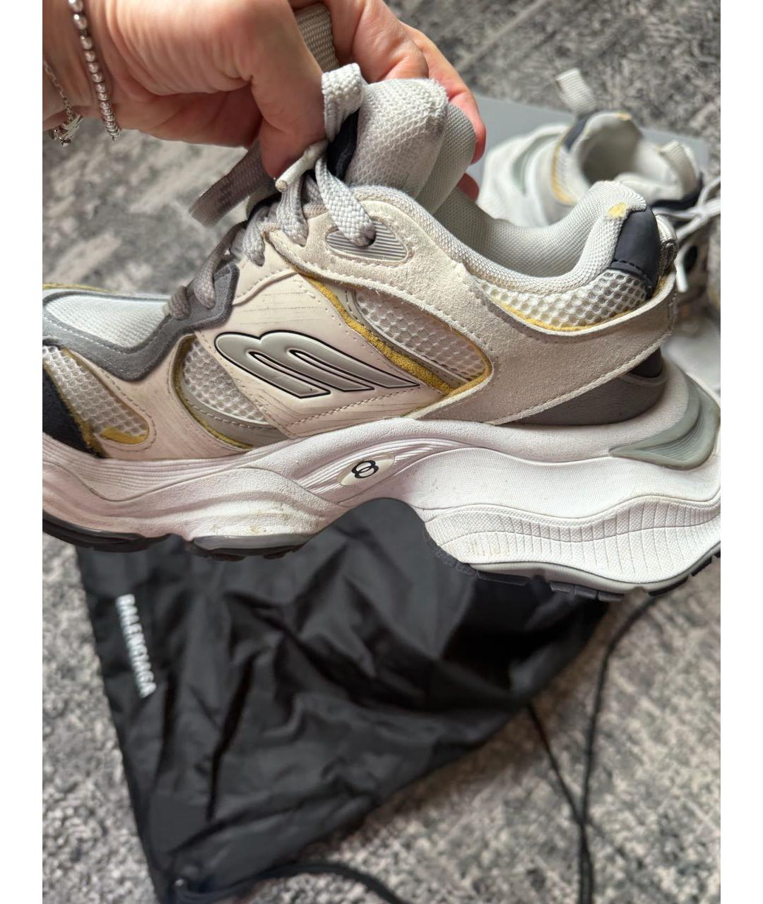 BALENCIAGA Серые кроссовки, фото 5