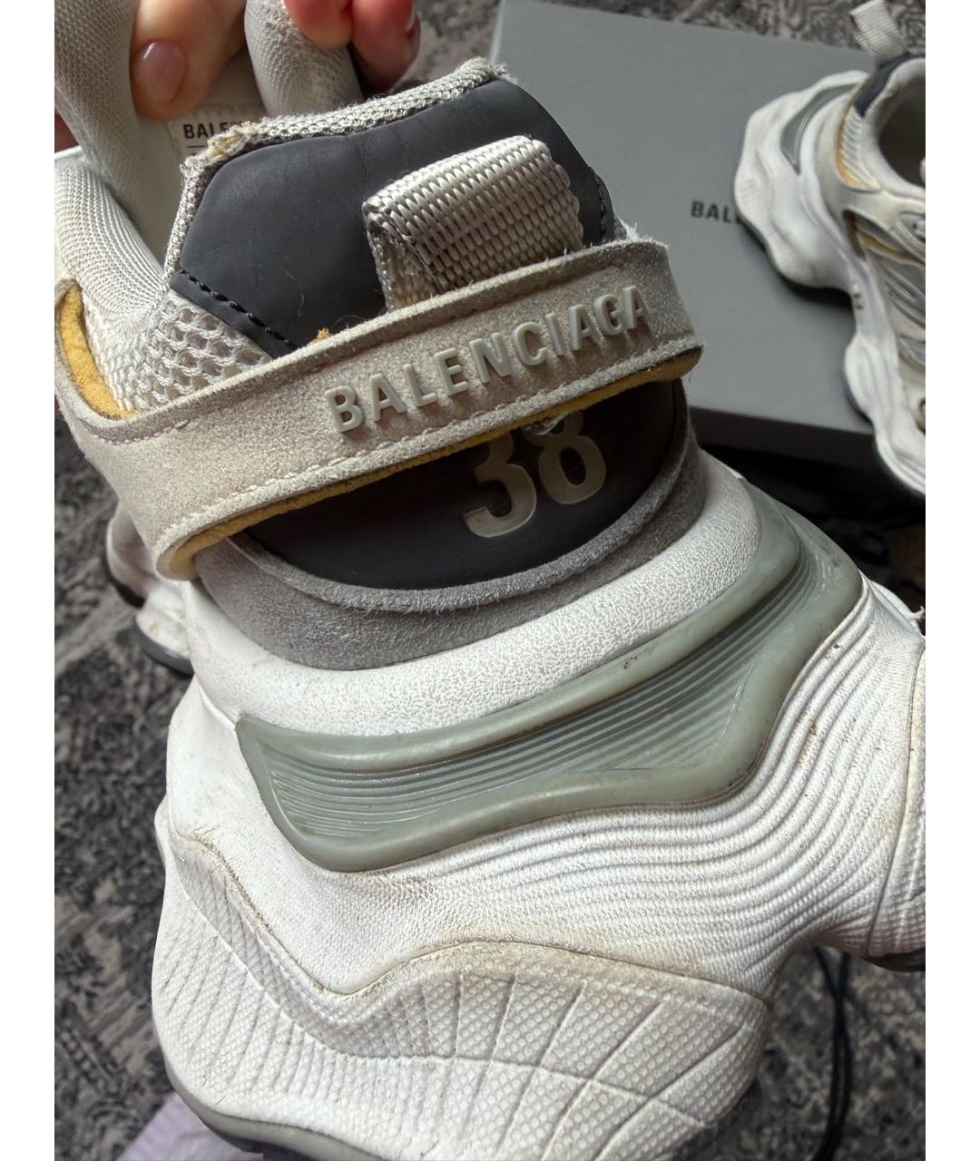BALENCIAGA Серые кроссовки, фото 6