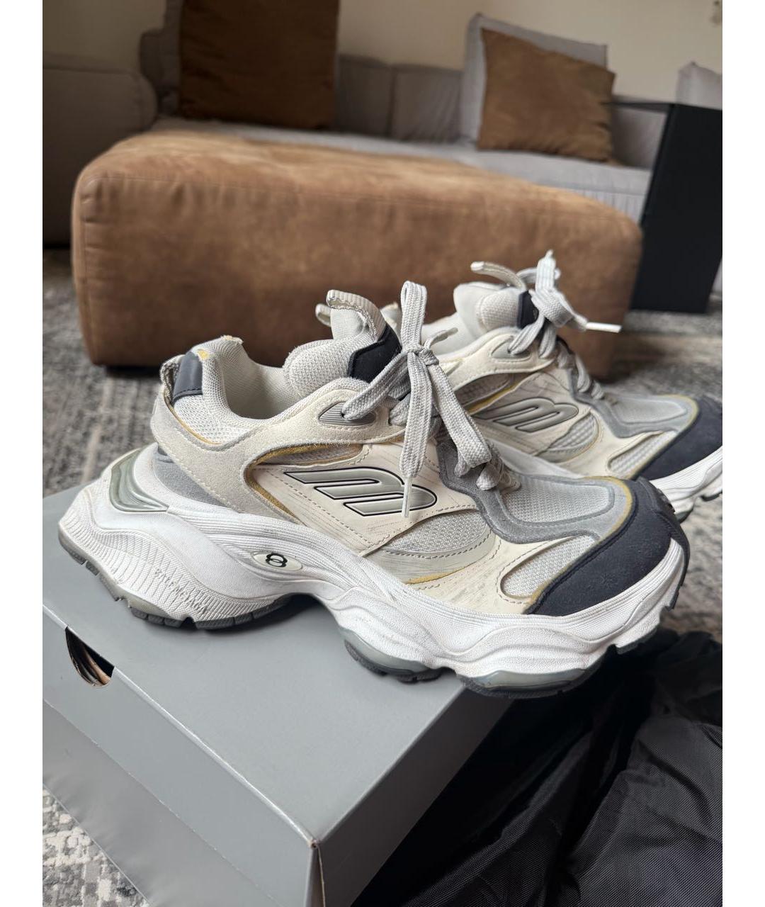 BALENCIAGA Серые кроссовки, фото 9