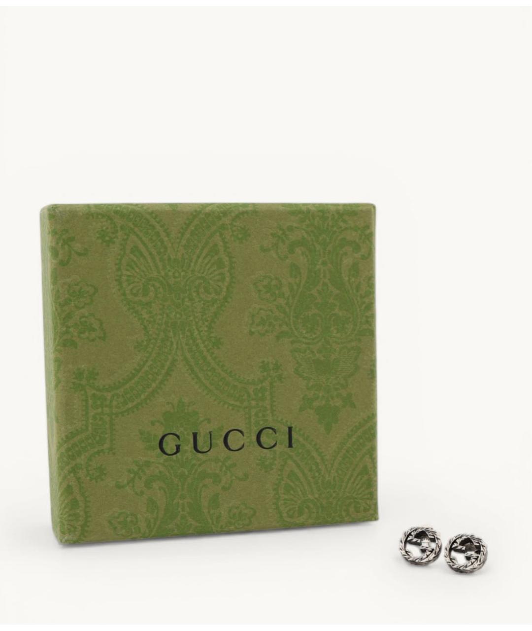 GUCCI Серебряные серебряные серьги, фото 3