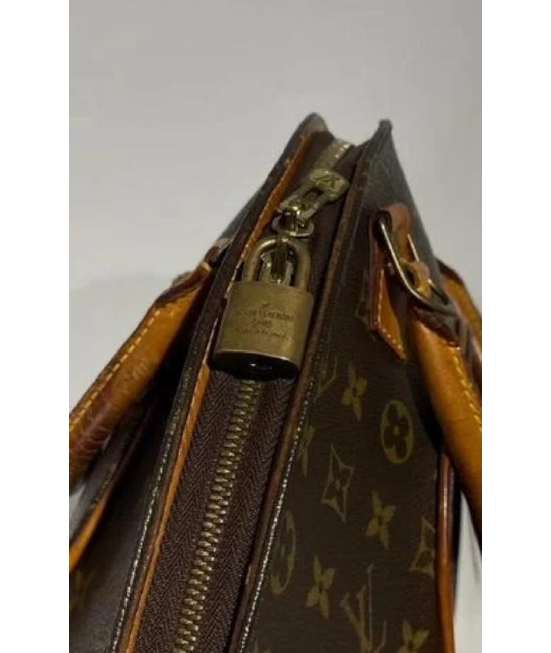 LOUIS VUITTON Коричневая сумка с короткими ручками, фото 3