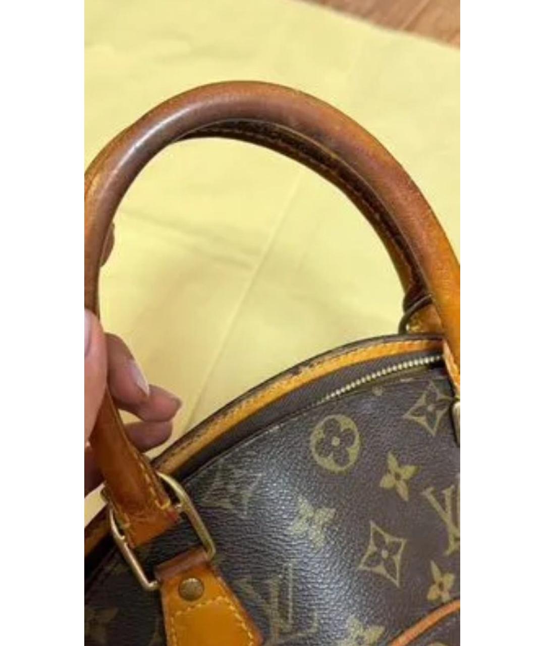 LOUIS VUITTON Коричневая сумка с короткими ручками, фото 6