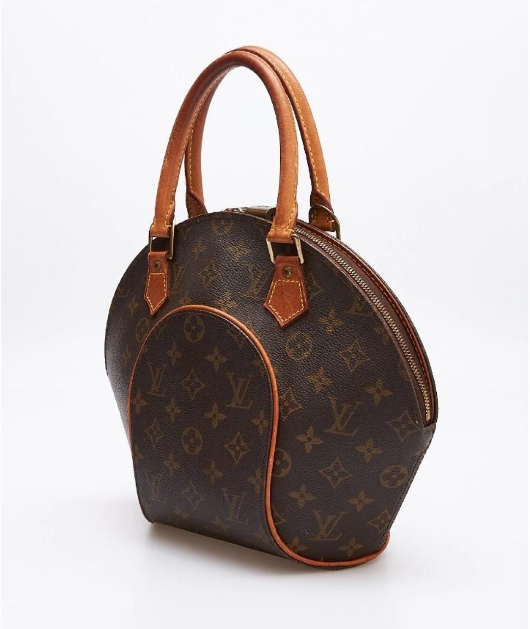 LOUIS VUITTON Коричневая сумка с короткими ручками, фото 2