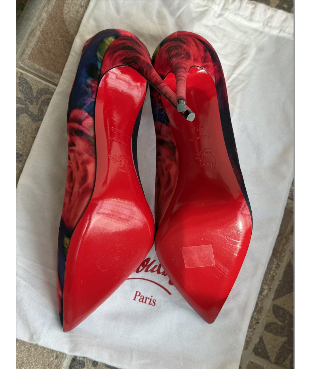 CHRISTIAN LOUBOUTIN Мульти туфли, фото 5