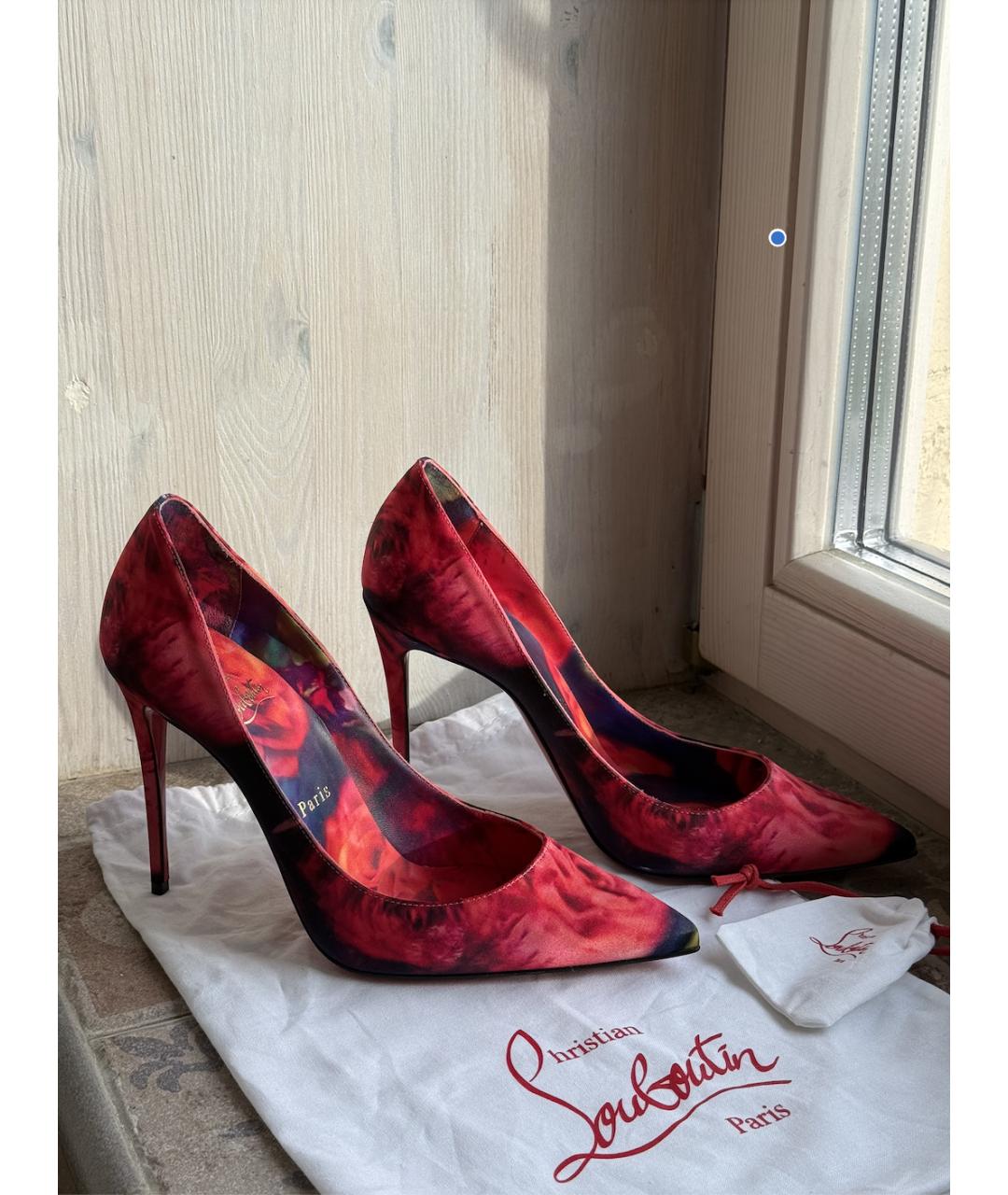 CHRISTIAN LOUBOUTIN Мульти туфли, фото 6