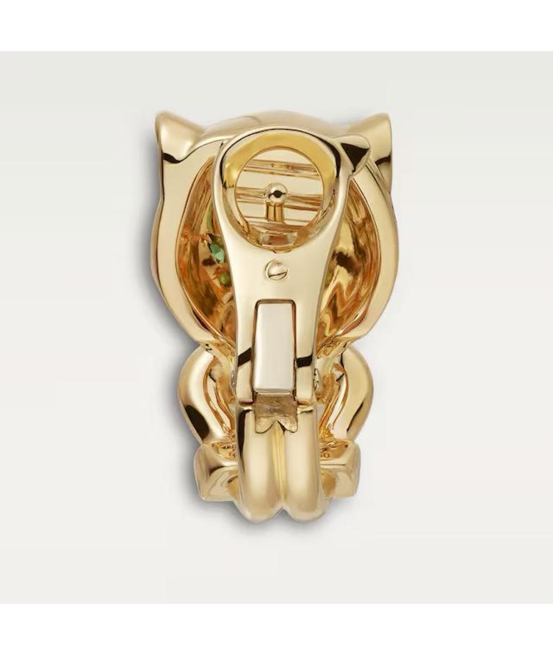 CARTIER Золотые серьги из желтого золота, фото 3