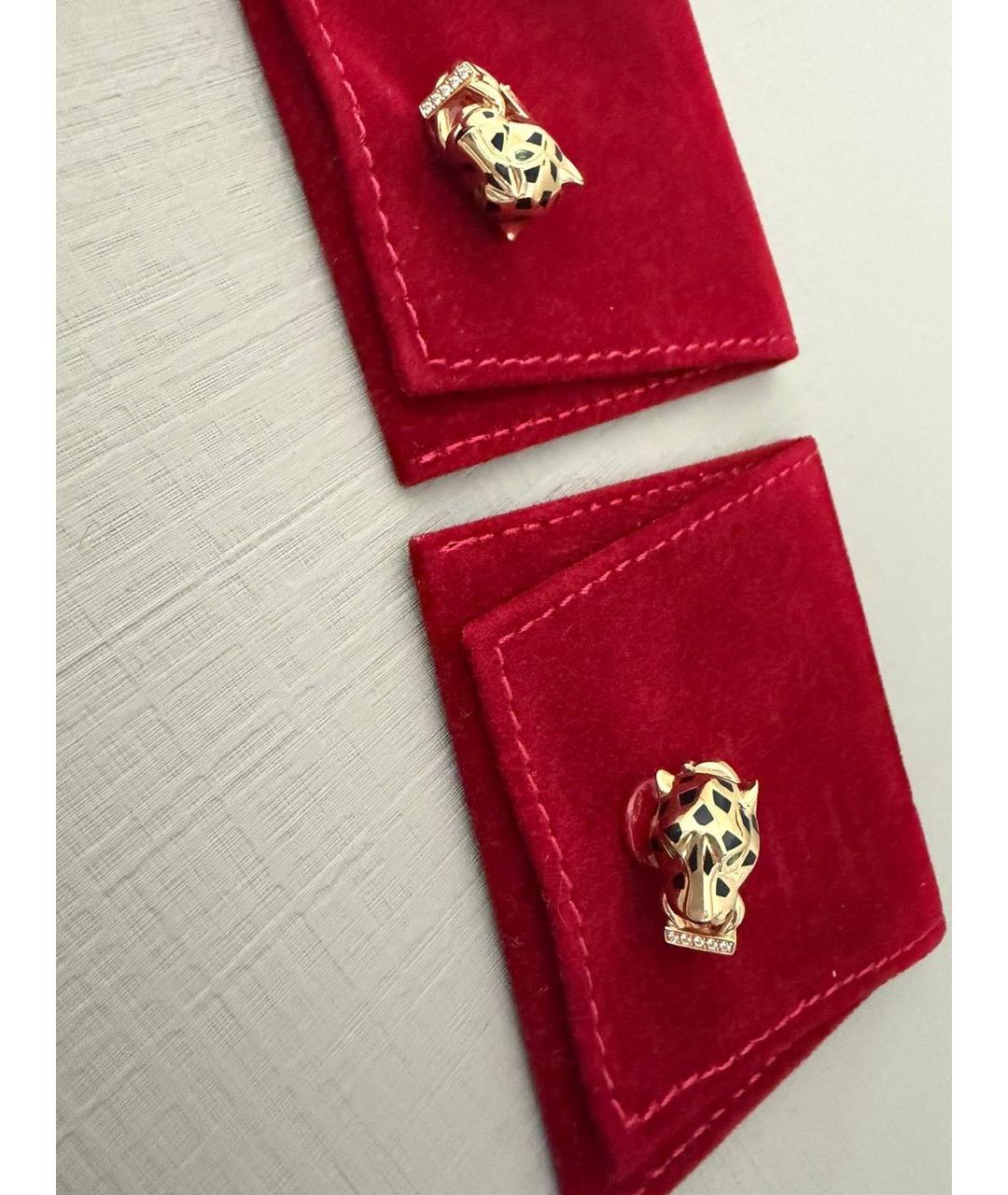 CARTIER Золотые серьги из желтого золота, фото 8