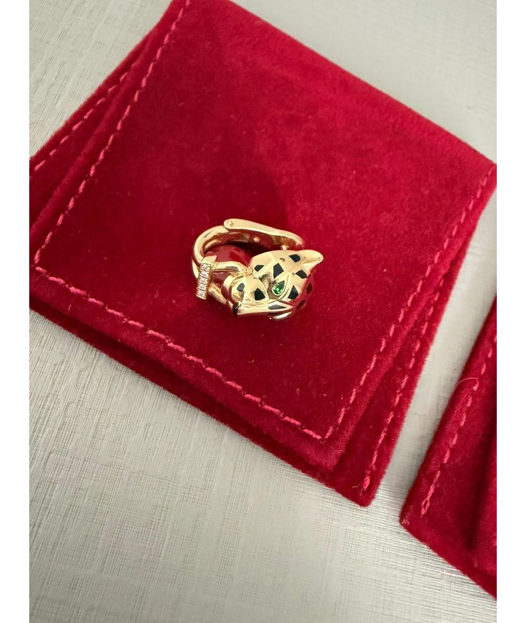 CARTIER Золотые серьги из желтого золота, фото 7