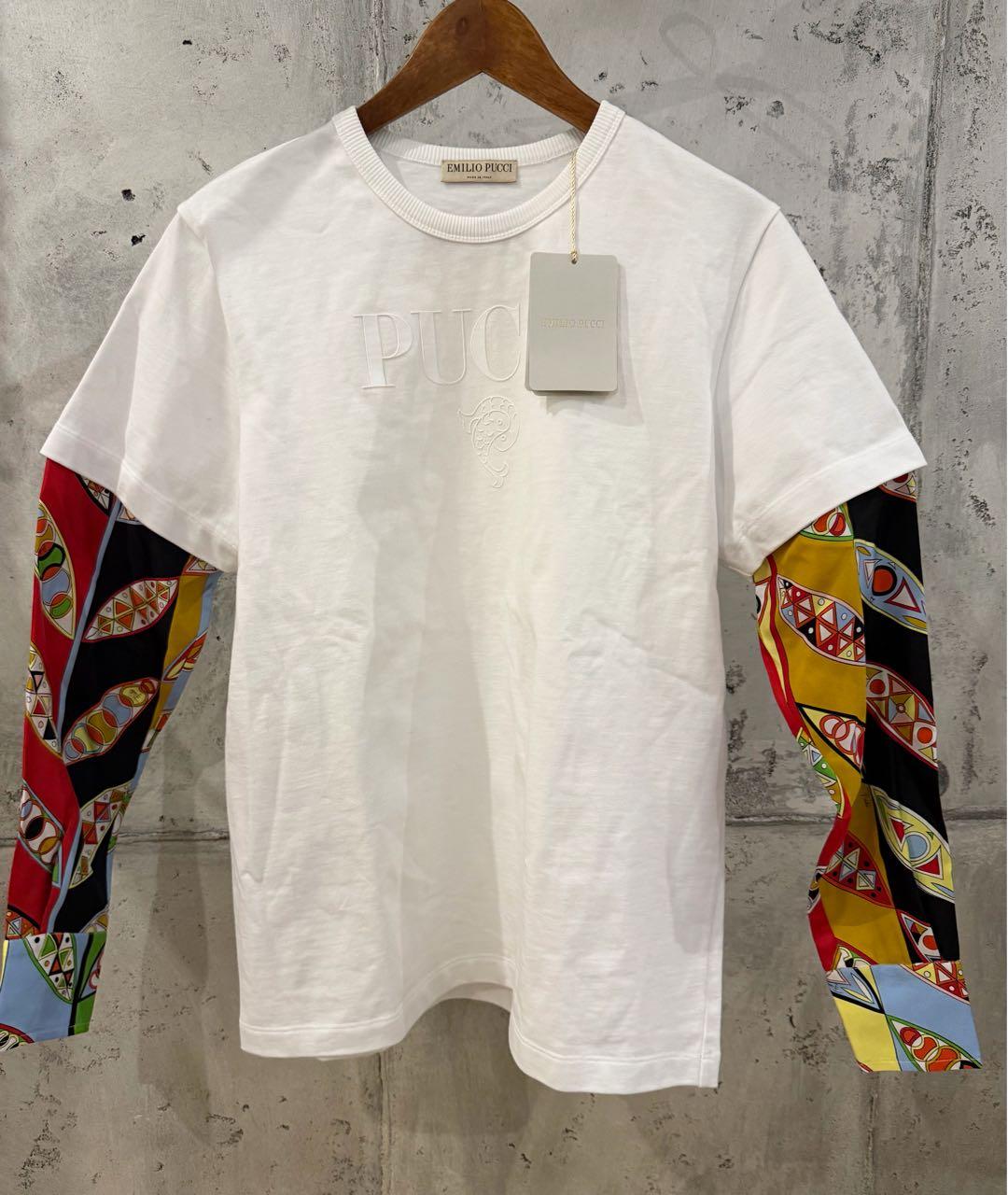EMILIO PUCCI Мульти хлопковая футболка, фото 2
