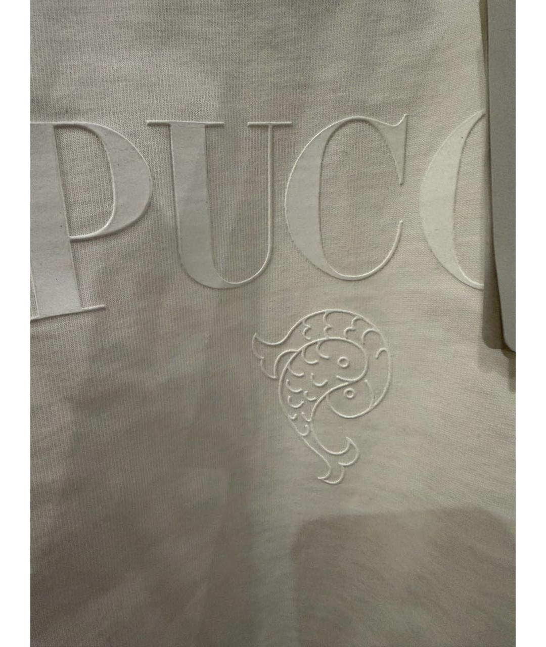 EMILIO PUCCI Мульти хлопковая футболка, фото 3
