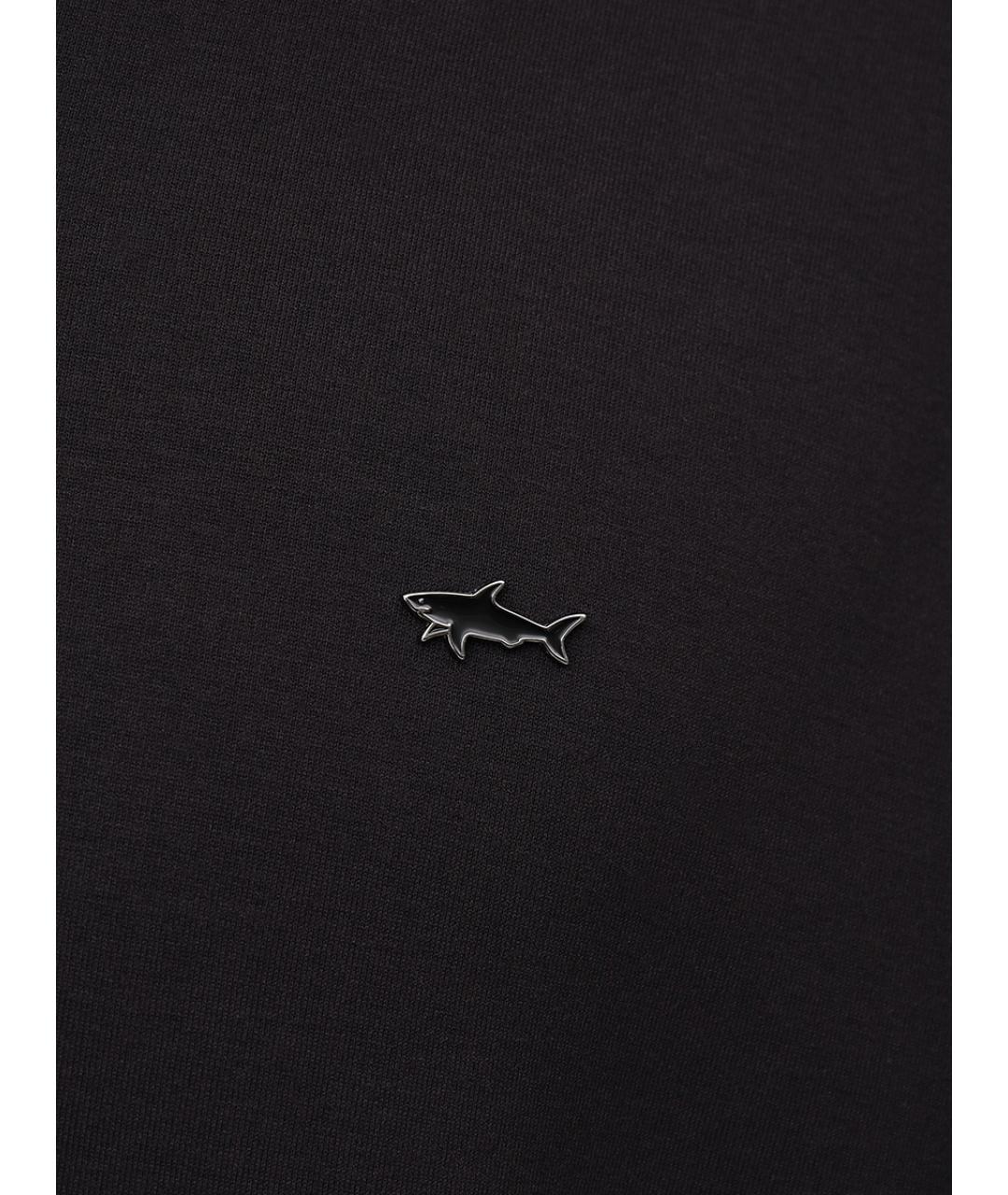 PAUL & SHARK Черный хлопковый спортивный костюм, фото 6