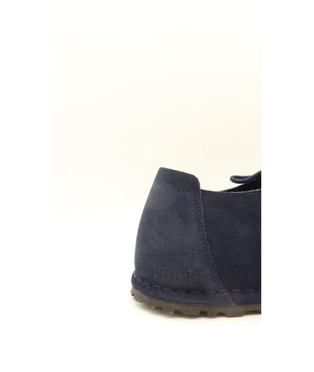 BIRKENSTOCK Темно-синие замшевые низкие ботинки, фото 5