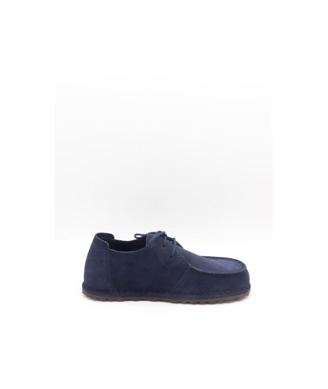 BIRKENSTOCK Темно-синие замшевые низкие ботинки, фото 8