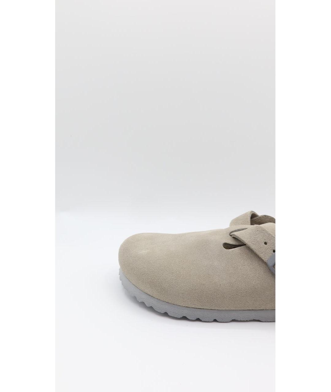 BIRKENSTOCK Серые замшевые сандалии, фото 3