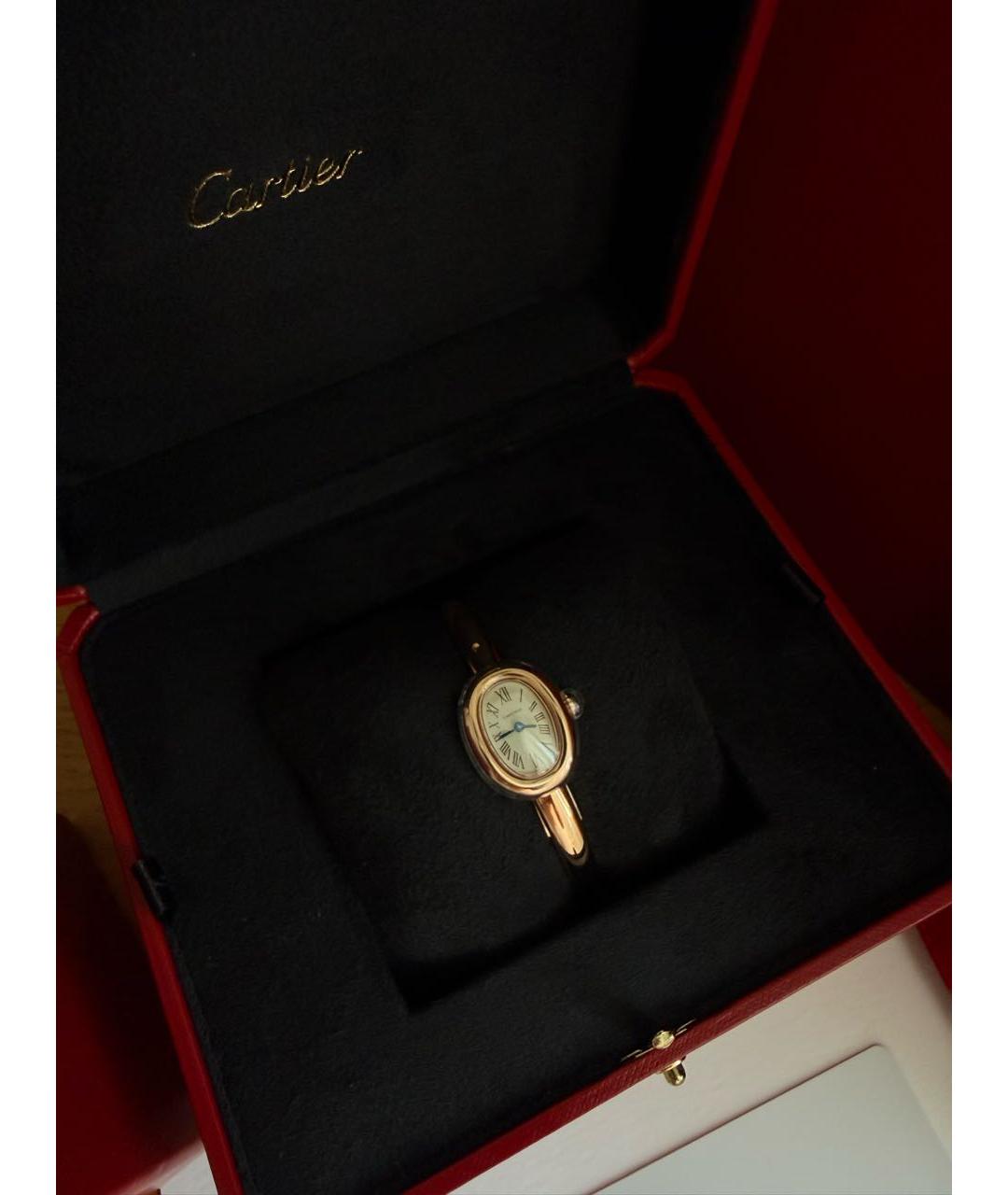 CARTIER Розовые часы из розового золота, фото 2