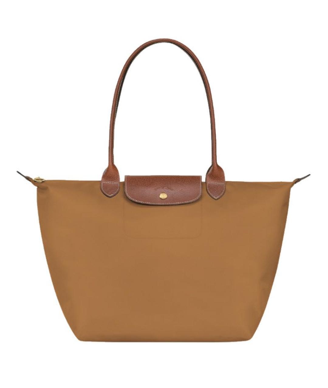 LONGCHAMP Бежевая сумка тоут, фото 9
