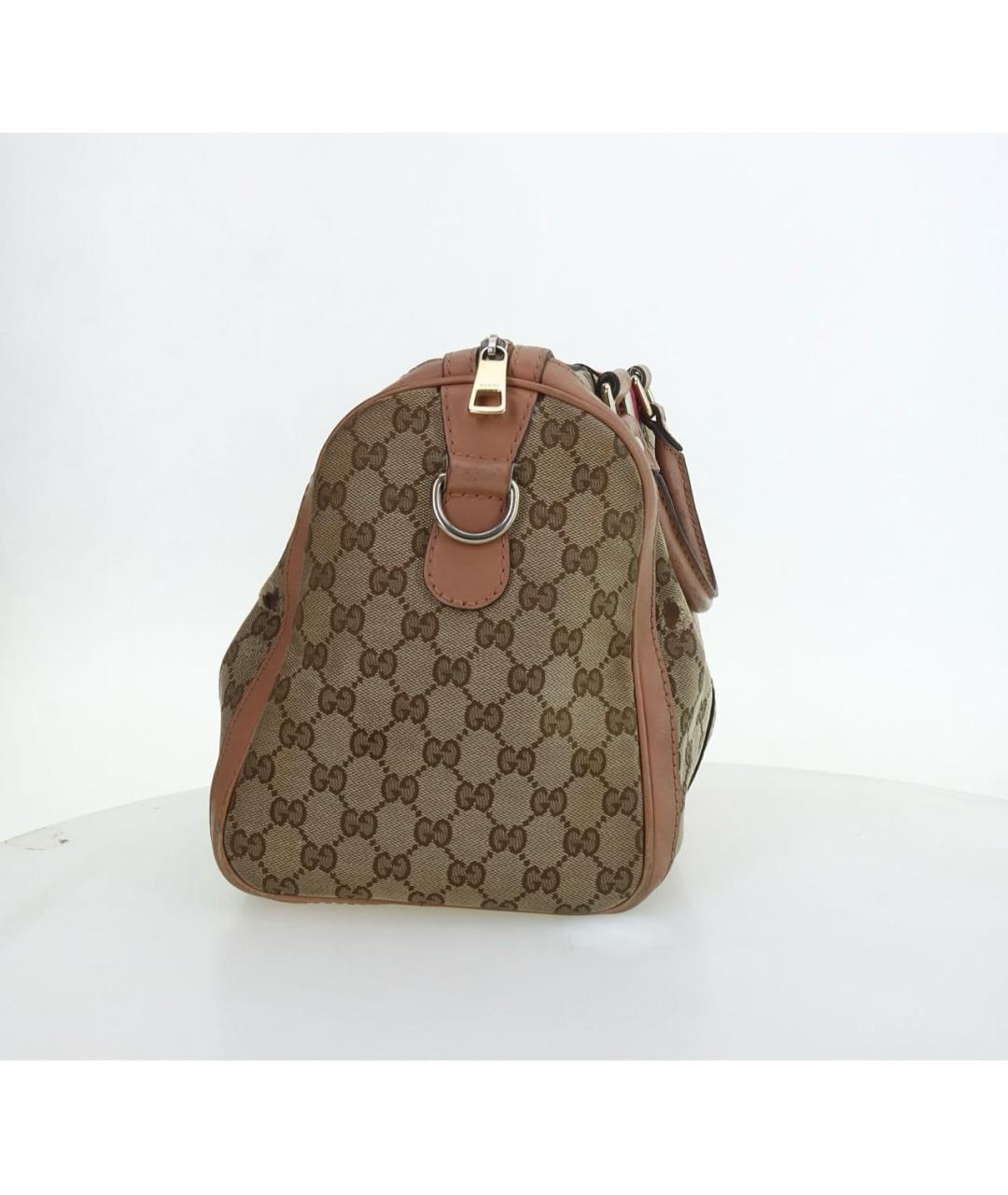 GUCCI Бежевая сумка с короткими ручками, фото 2