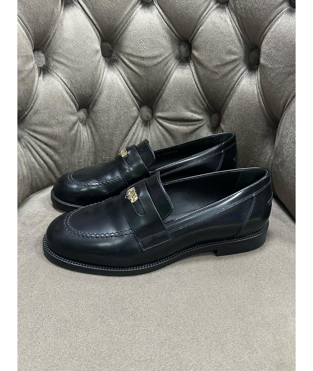 CHANEL Черные кожаные лоферы, фото 8