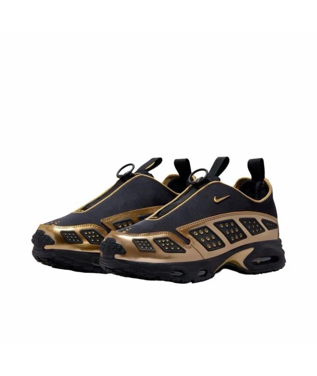NIKE Черные низкие кроссовки / кеды, фото 2
