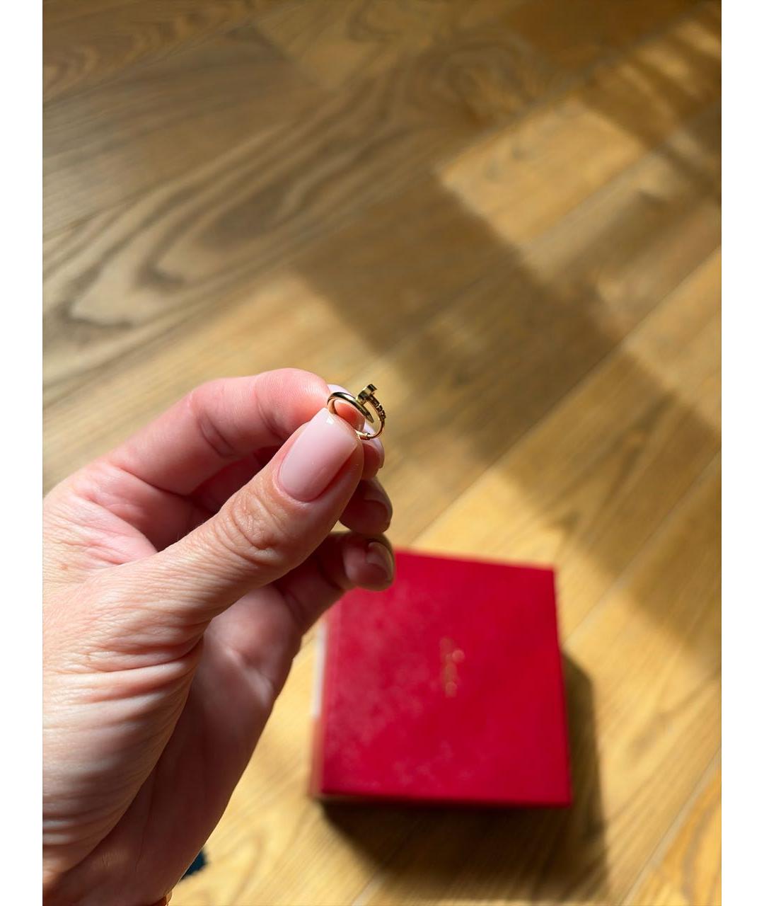 CARTIER Золотые серьги из желтого золота, фото 4