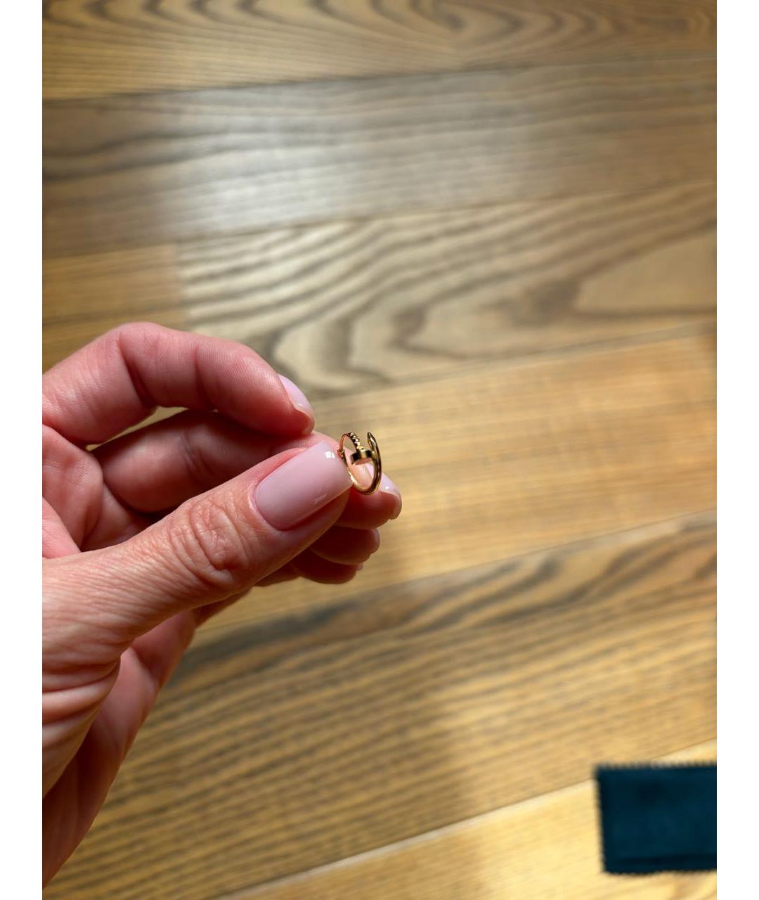 CARTIER Золотые серьги из желтого золота, фото 2