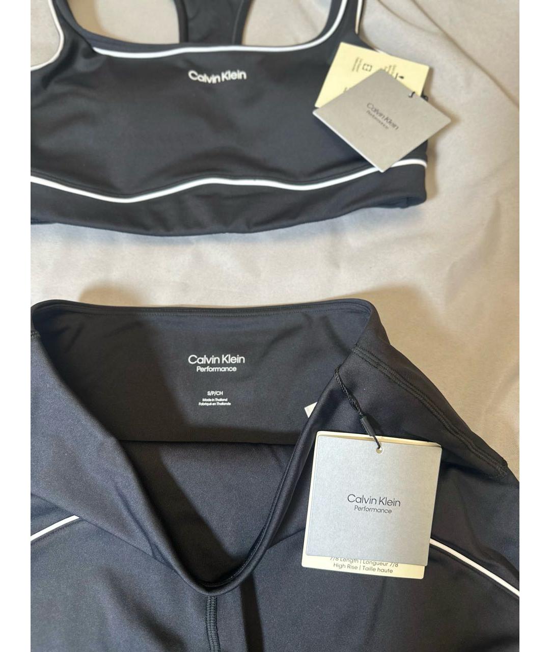 CALVIN KLEIN Черный полиэстеровый спортивные костюмы, фото 3