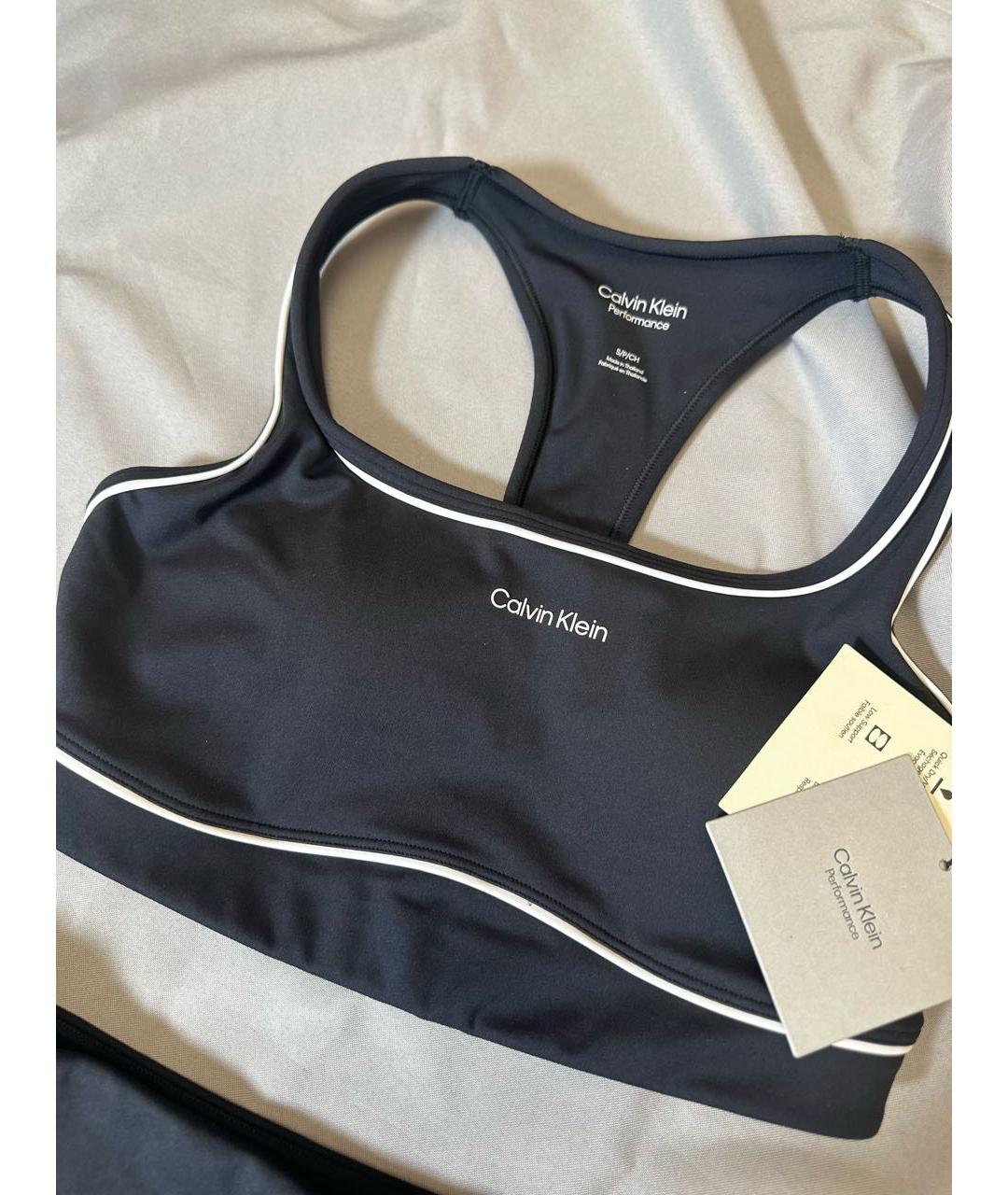 CALVIN KLEIN Черный полиэстеровый спортивные костюмы, фото 4
