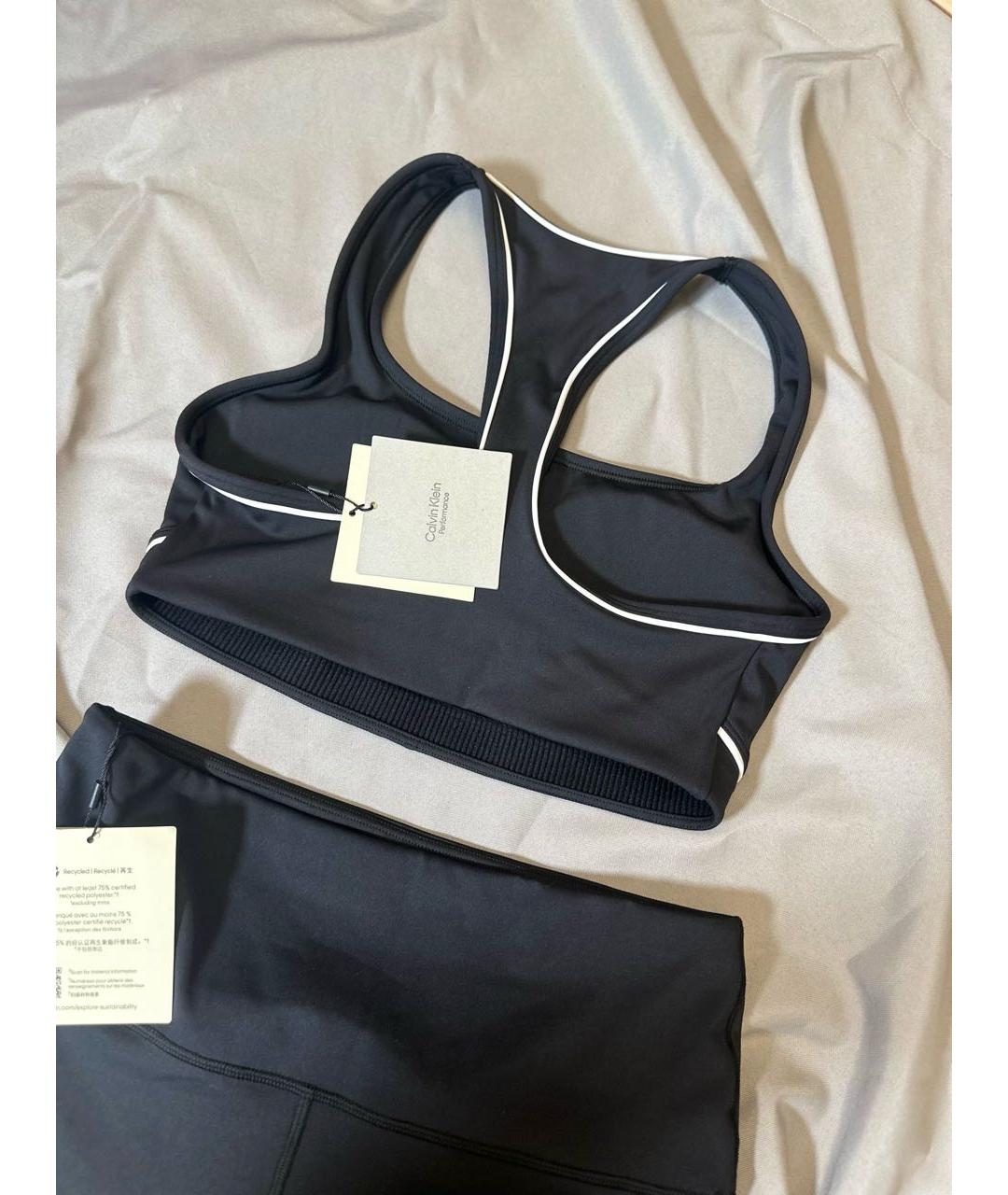 CALVIN KLEIN Черный полиэстеровый спортивные костюмы, фото 6