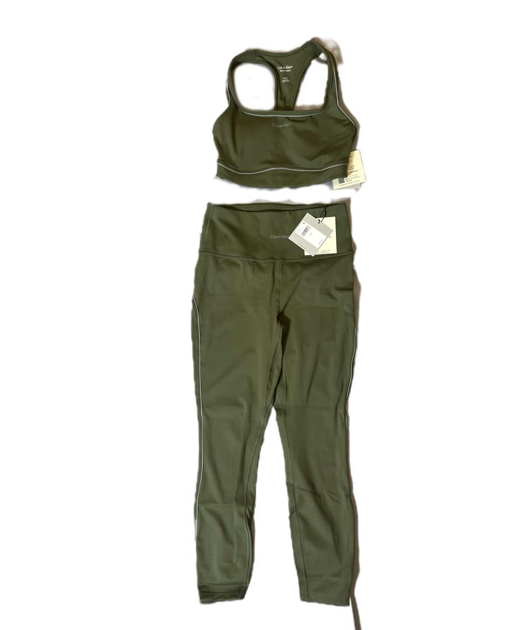 CALVIN KLEIN Хаки полиэстеровый спортивные костюмы, фото 9