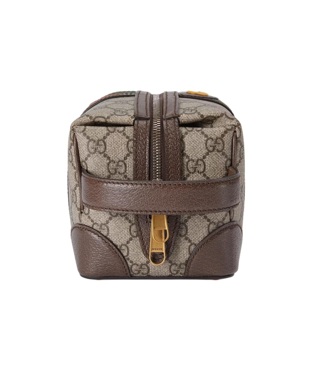 GUCCI Коричневая барсетка, фото 3