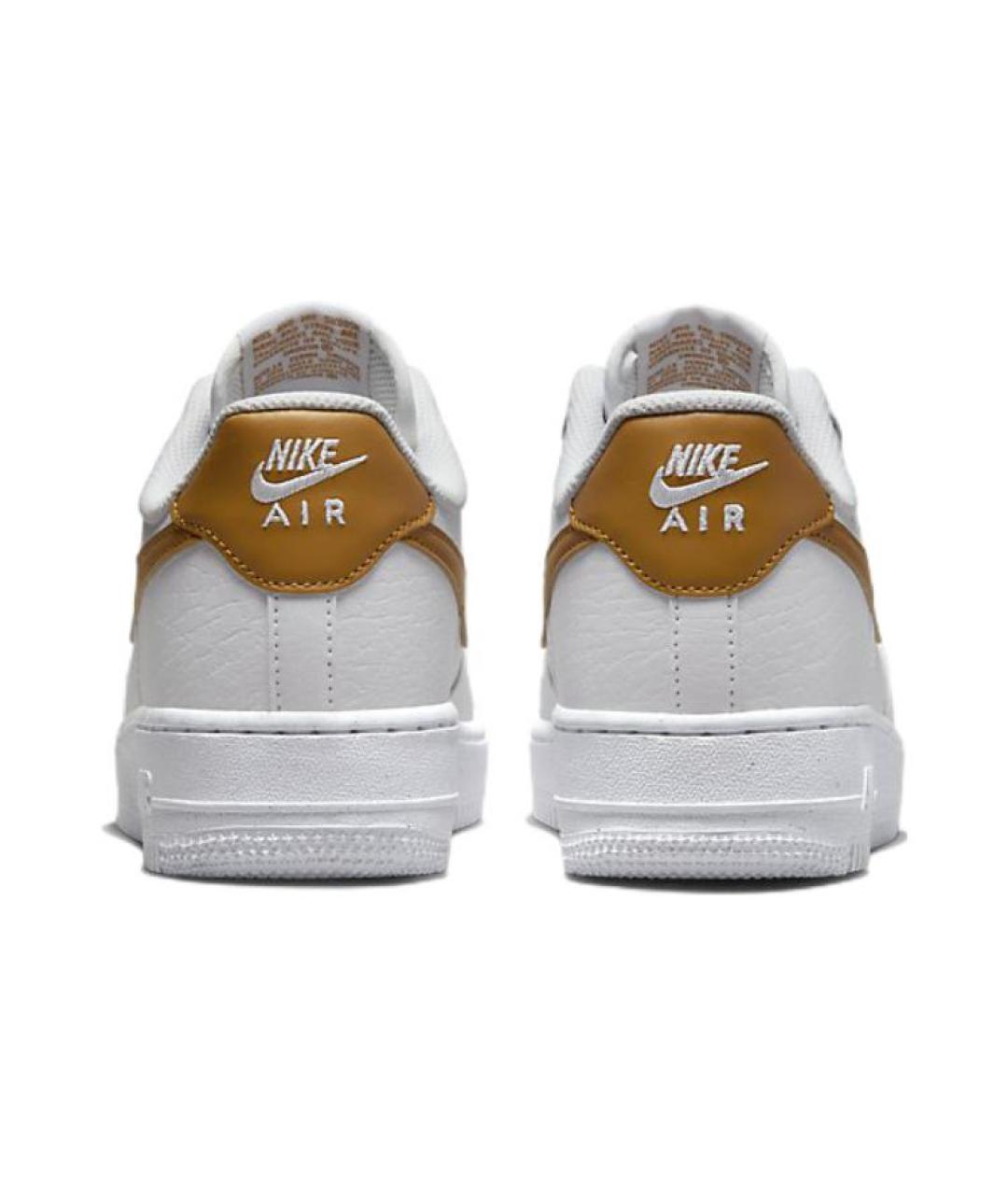 NIKE Белые кожаные кроссовки, фото 4