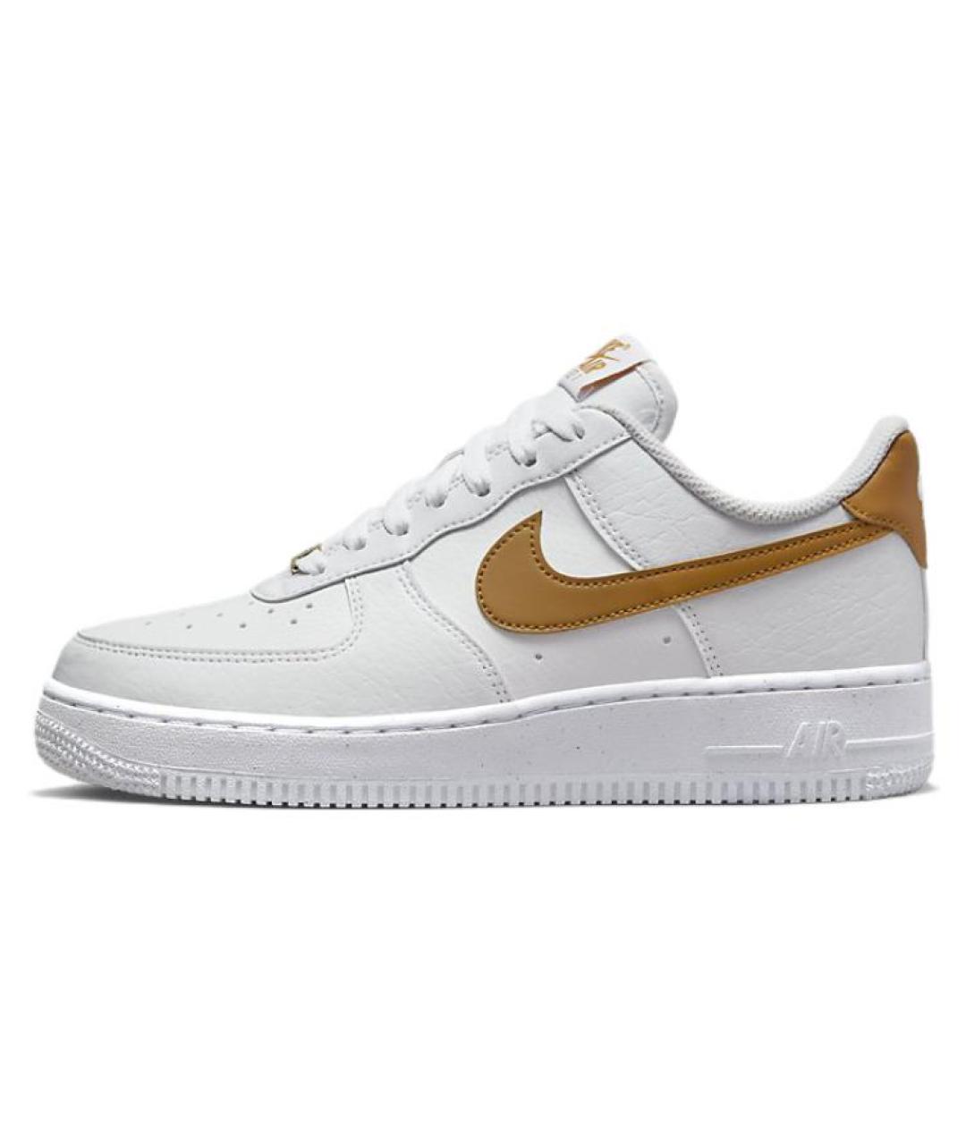 NIKE Белые кожаные кроссовки, фото 2