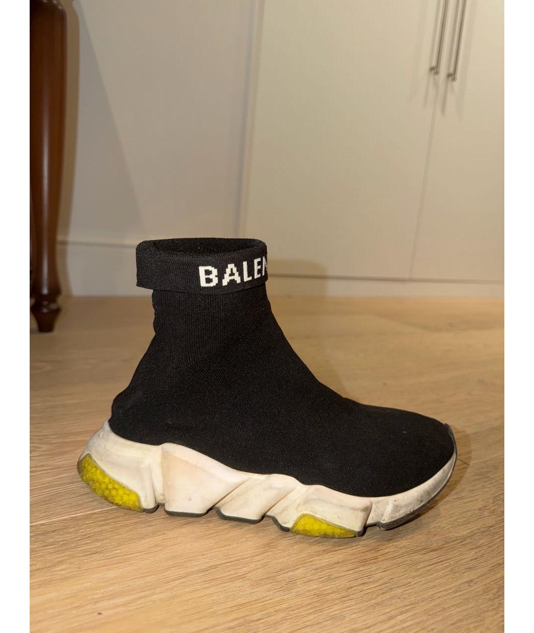BALENCIAGA Черные кроссовки, фото 5