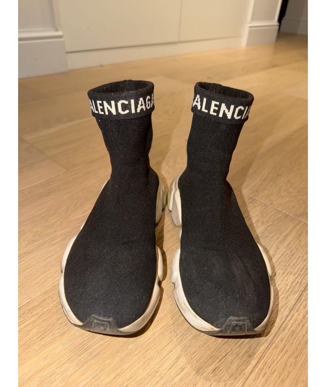 BALENCIAGA Черные кроссовки, фото 2
