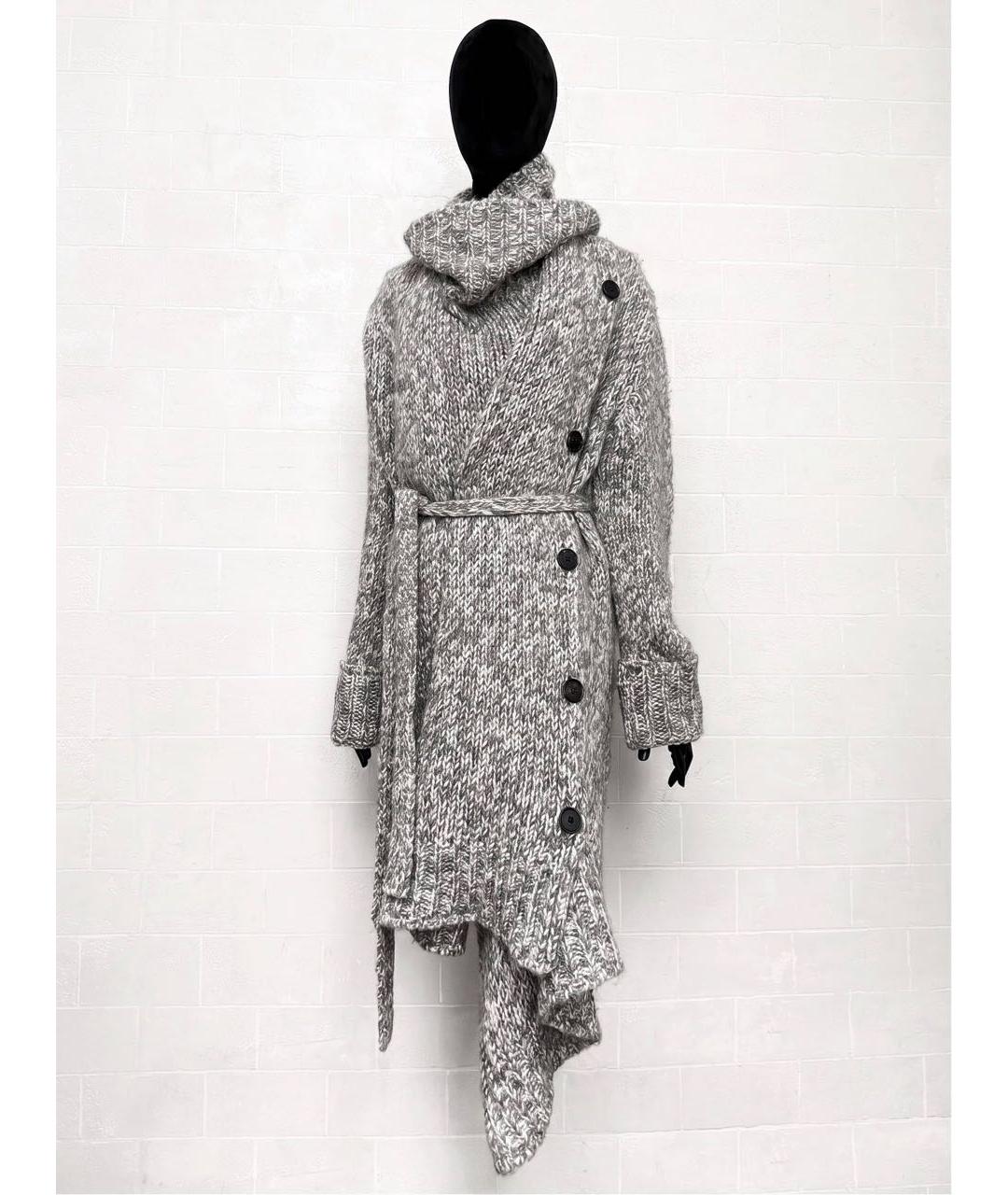 ANN DEMEULEMEESTER Мульти шерстяной кардиган, фото 6