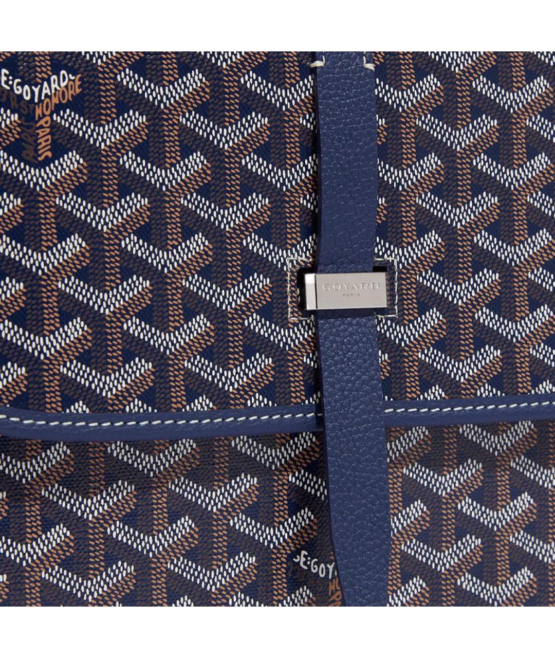 GOYARD Темно-синяя сумка через плечо, фото 5