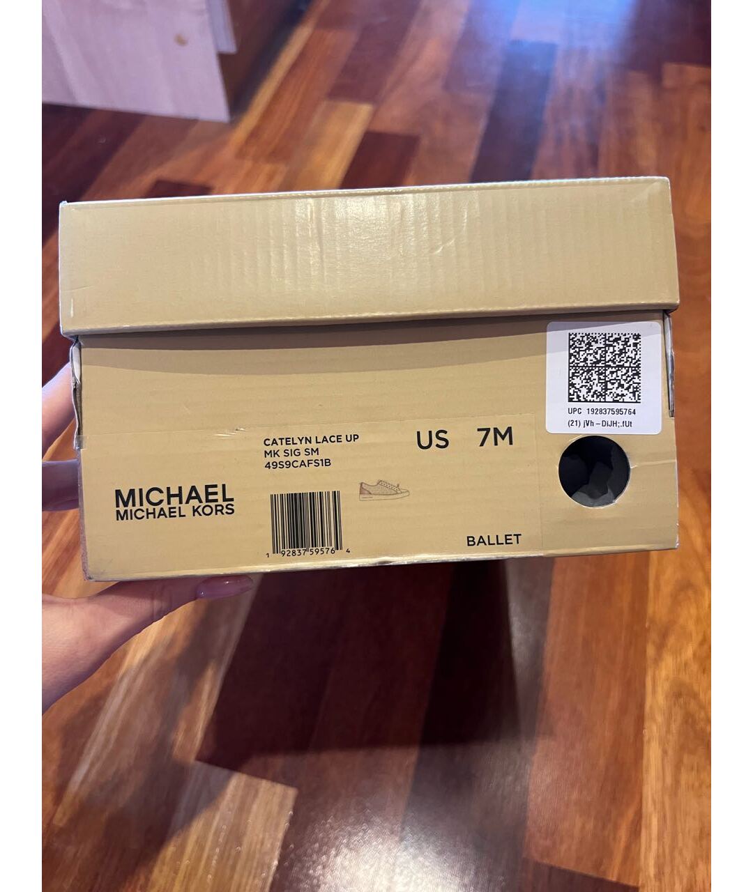 MICHAEL MICHAEL KORS Белые кожаные кроссовки, фото 6