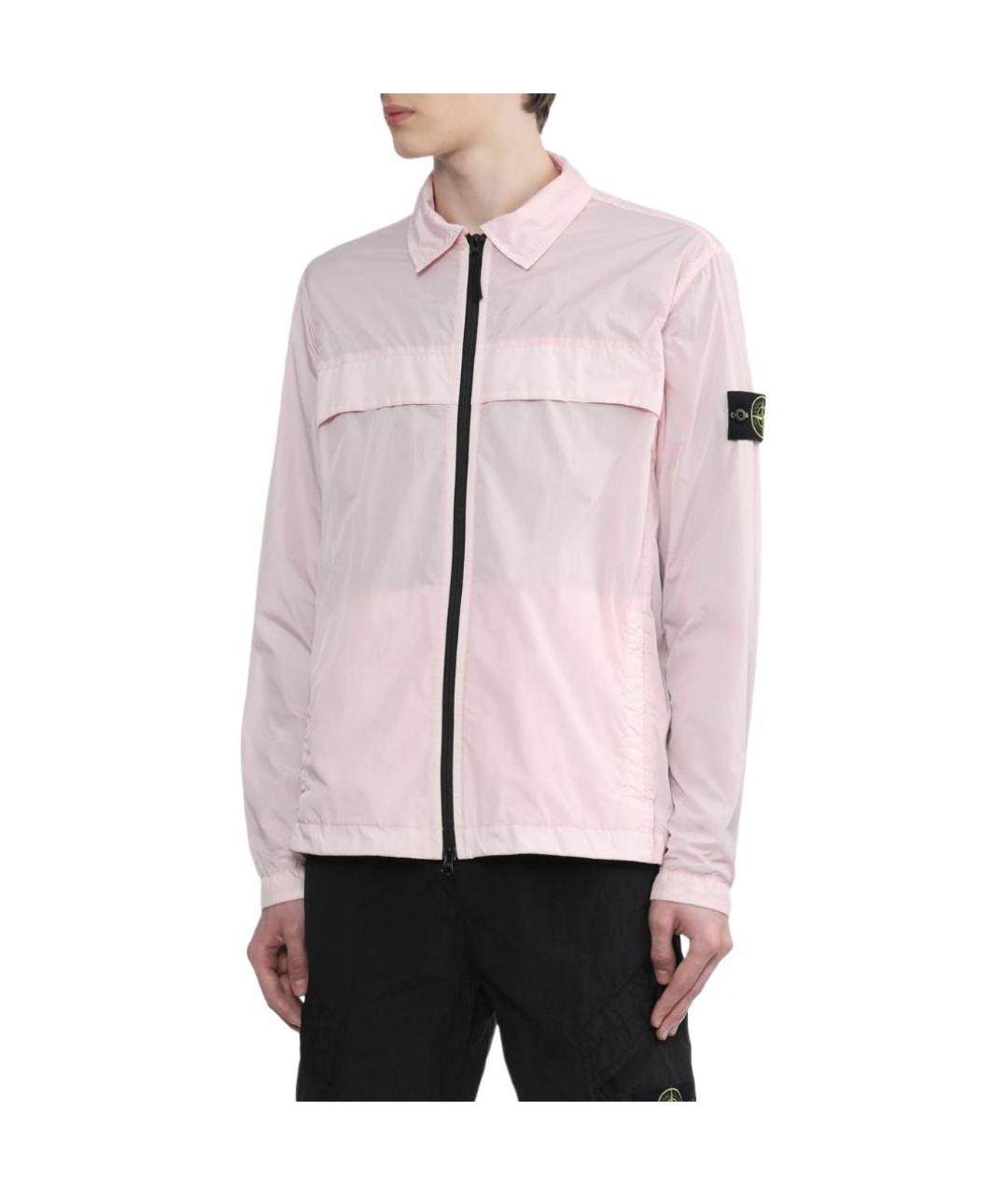 STONE ISLAND Розовая куртка, фото 3