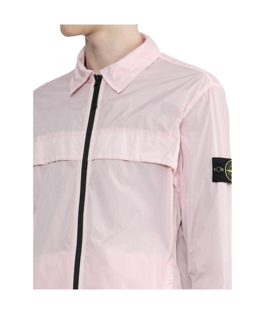 STONE ISLAND Розовая куртка, фото 5