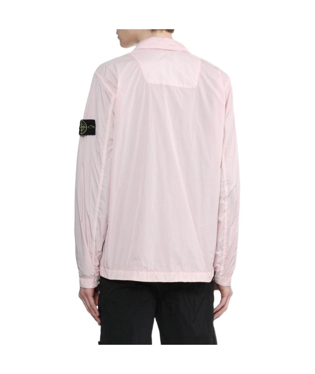 STONE ISLAND Розовая куртка, фото 4