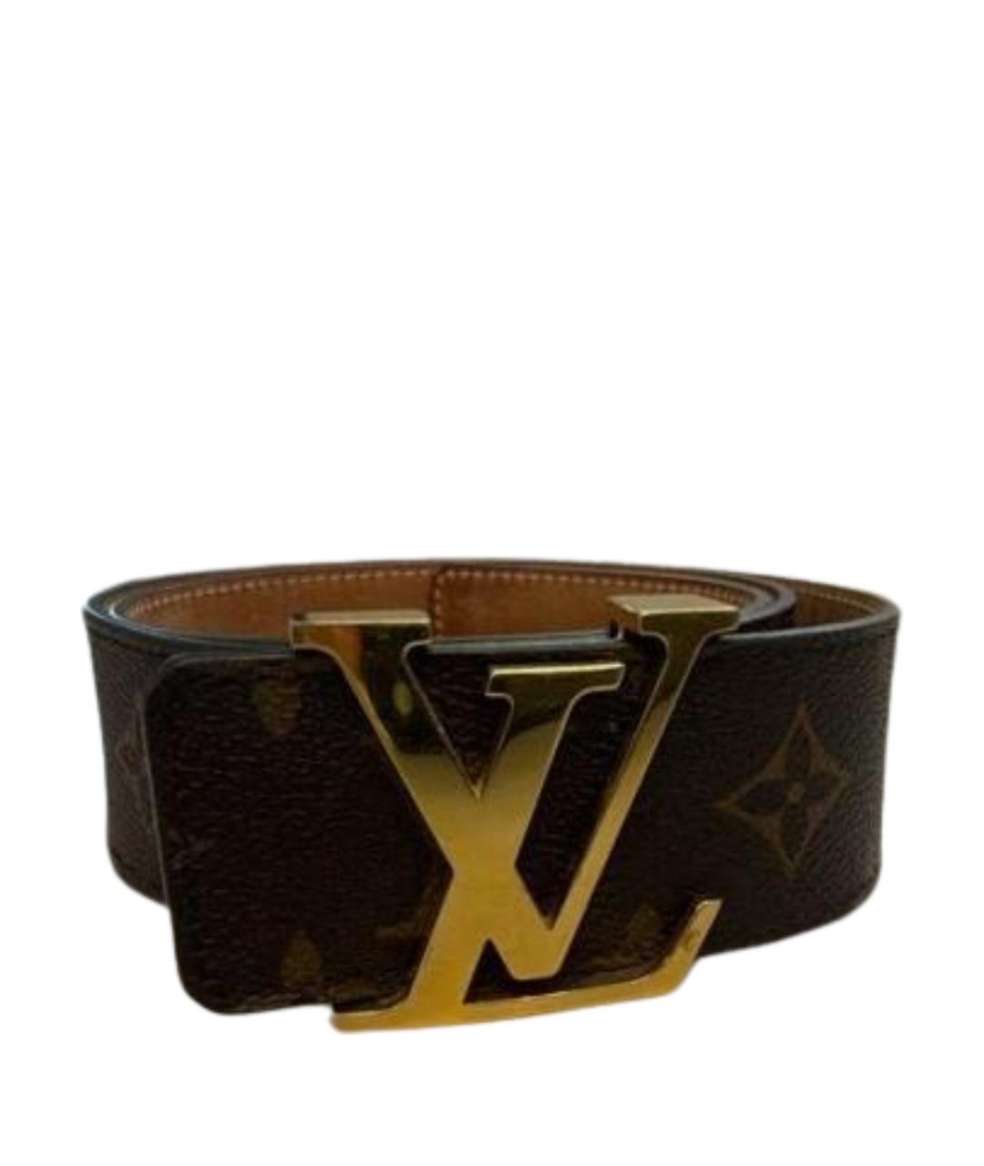 LOUIS VUITTON Коричневый ремень, фото 1