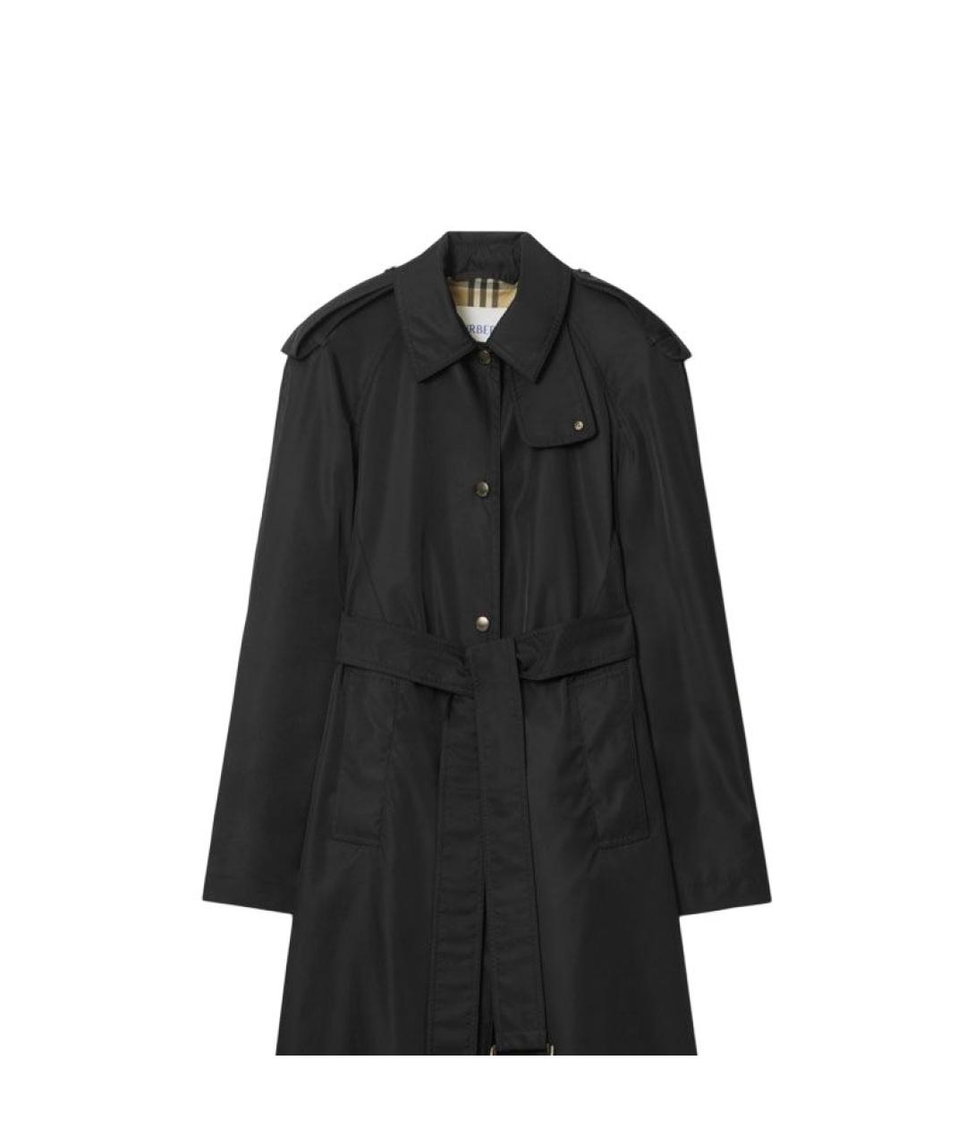 BURBERRY Черный тренч/плащ, фото 3