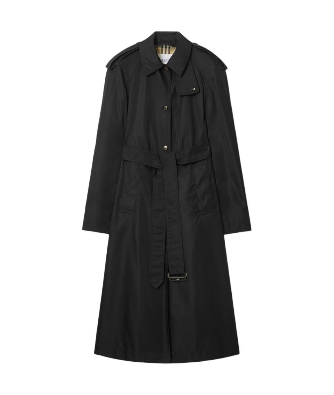 BURBERRY Черный тренч/плащ, фото 1