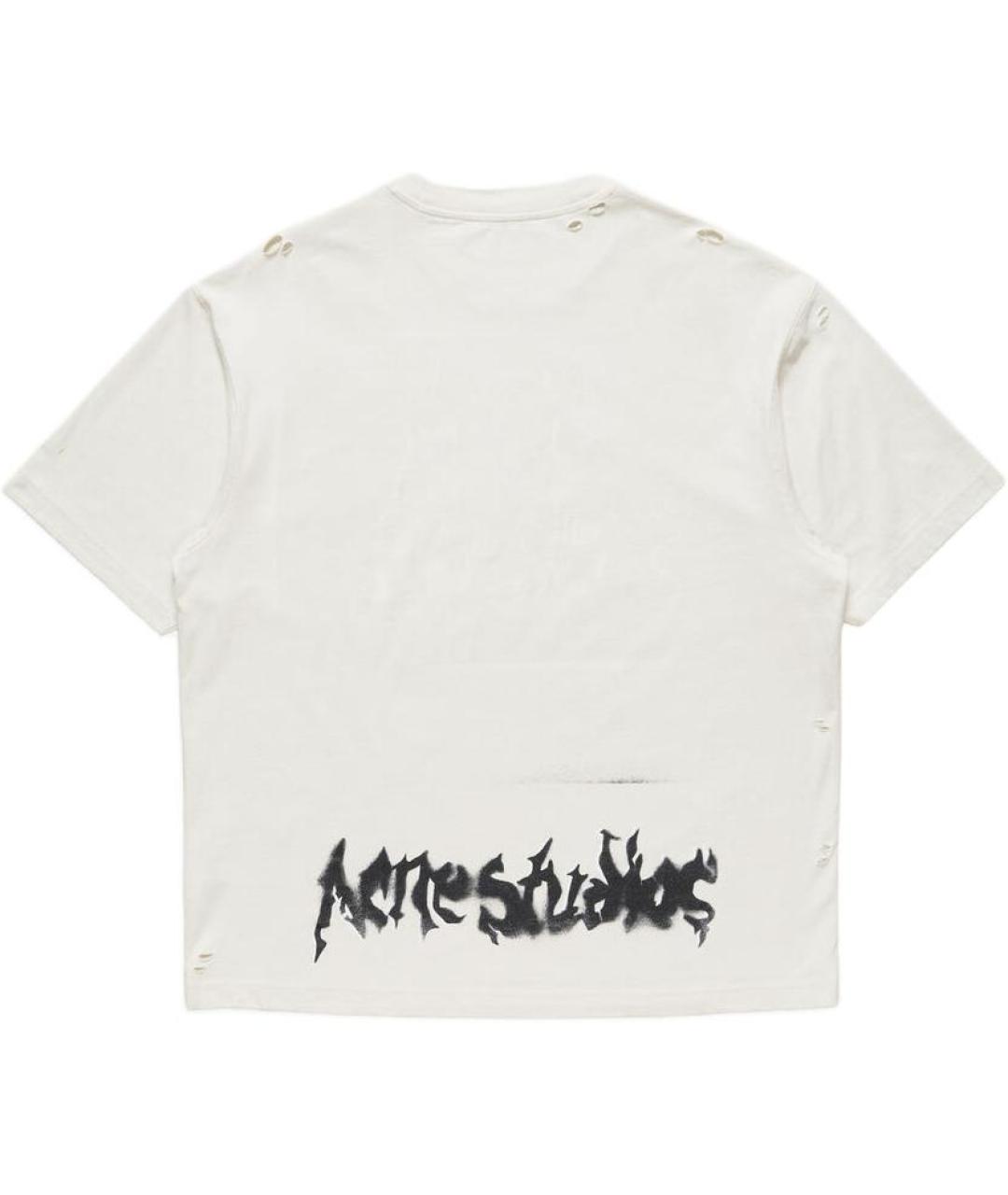 ACNE STUDIOS Серая футболка, фото 2